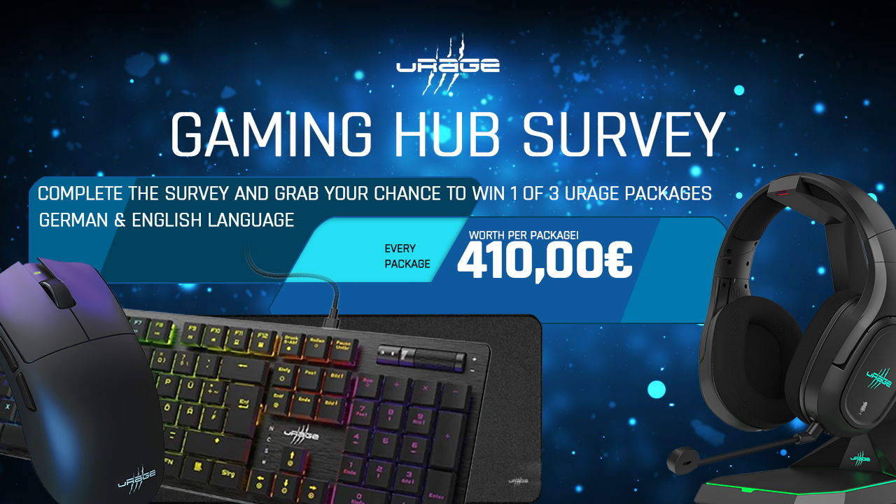Help Shape the Future of Gaming Peripheral Software – Win One of Three uRage Bundles!